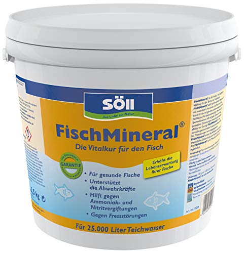 Söll FischMineral Vitalkur 2,5 kg für Teichfische, entgiftet, mineralisiert