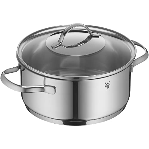 wmf kochtopf 20cm induction 2,5l mit glasdeckel cromargan edelstahl