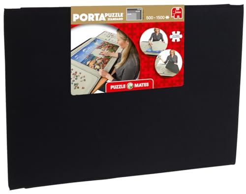 Produktbild: jumbo portapuzzle puzzlematte aufbewahrungsmappe für 1500 teile 91x65cm rutschfest