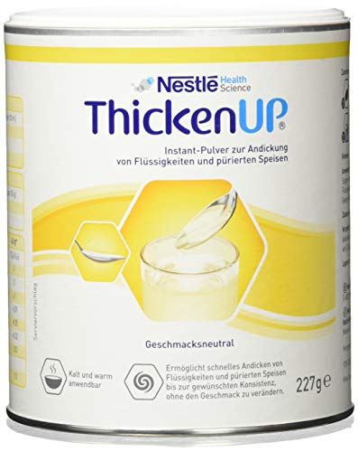 nestl health science thickenup pulver für flüssigkeiten und pürierte speisen, glutenfrei, 227 g
