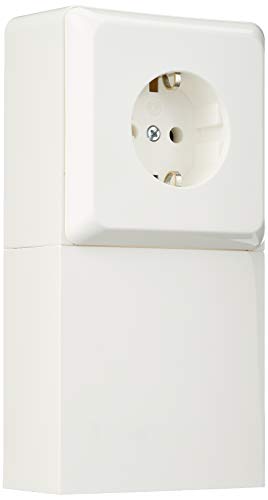 Schneider Electric Elso Schuko-Steckdose 1-Fach 16A reinweiß 505404