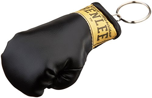 boxhandschuh-schlüsselanhänger benlee rocky marciano schwarz, für boxfans