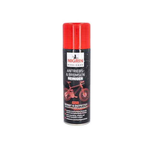 nigrin bike-care kettenreiniger 300 ml sprühdose für fahrradketten reinigen