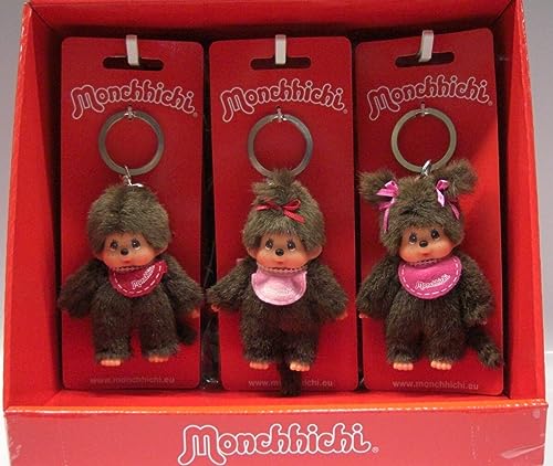 Monchhichi Schlüsselanhänger 10 cm Sekiguchi 2534