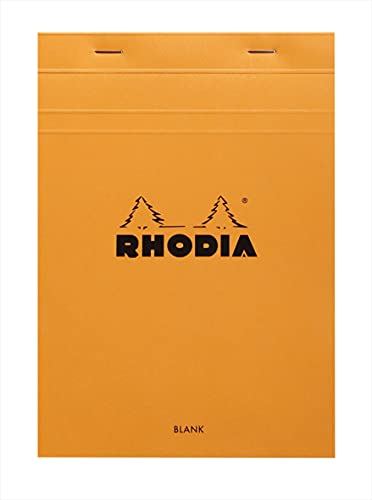 Rhodia Notizblock A5 80 Blatt blanko Orange 16000C