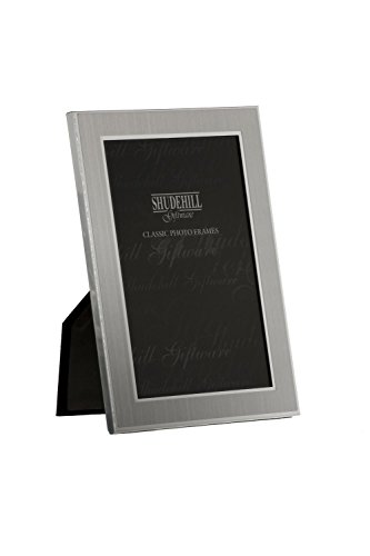 shudehill bilderrahmen silber 10,2 x 15,2 cm satin metall 4x6