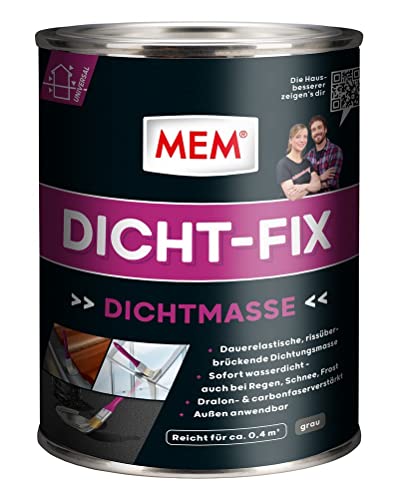 Produktbild: MEM Dicht-Fix 750 ml grau, abdichtung für alle untergründe, uv-beständig