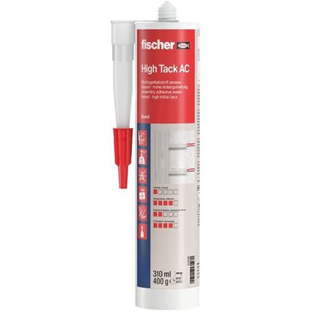 fischer montagekleber high tack ac 310ml weiß für 4,59 statt 7