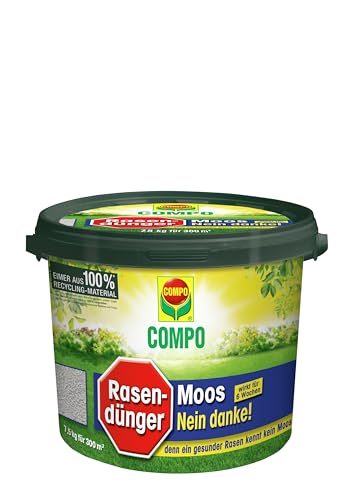 Compo rasendünger moos - nein danke 7,5 kg für 300 m