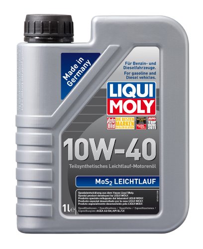 Produktbild: liqui moly motoröl 10w-40 mos2 leichtlauf teilsynthetisch 1 l art.-nr. 1091