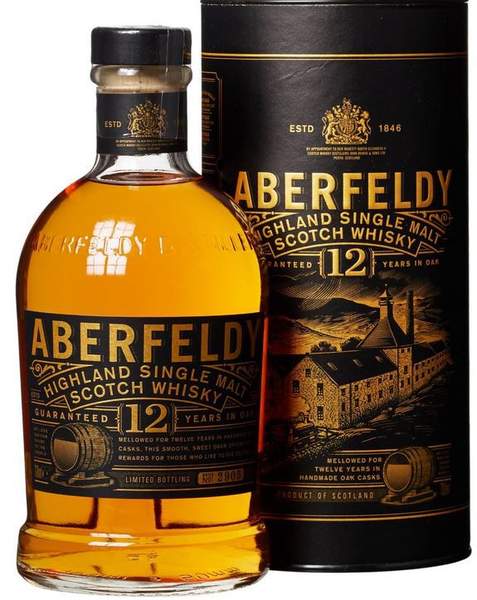 aberfeldy 12 jahre highland single malt whisky ab 28,15 euro statt 37 euro