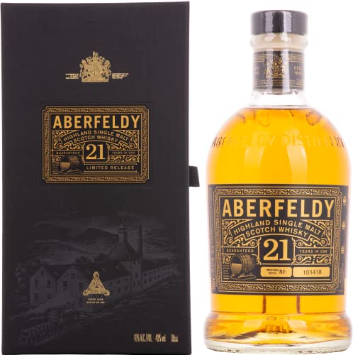 aberfeldy 21 jahre single malt whisky aus schottland