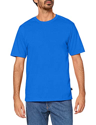 Trigema Herren T-Shirt blau royal 049, Größe L, Modell 636202