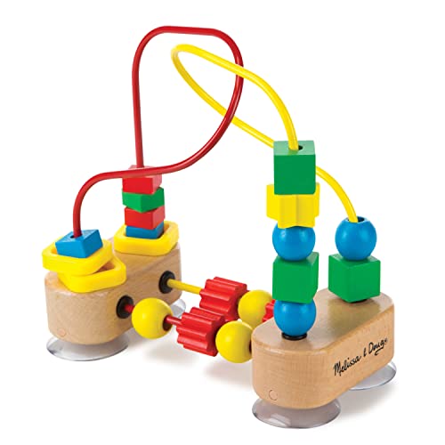 bead maze melissa & doug, entwicklungs spielzeug für motorik, 3+, multicolor