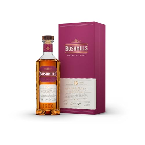 bushmills single malt irish whiskey 16 jahre 0,7 l