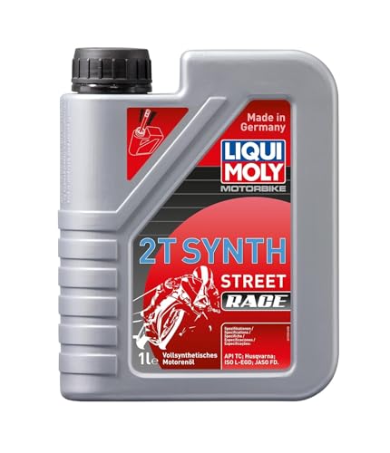 liqui moly 2t motorradöl synth street race 1 l, 2-takt öl, artikelnummer 1505