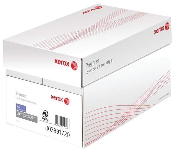 5x 500 blatt xerox premier kopierpapier druckerpapier universalpapier 80 g/m 12,23