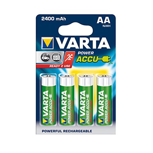 varta ready2use akku aa 2400mAh 10x 4er pack wiederaufladbare batterien