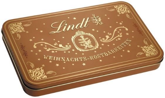 lindt schokolade pralins weihnachten 315g für 14,89 (statt 22)