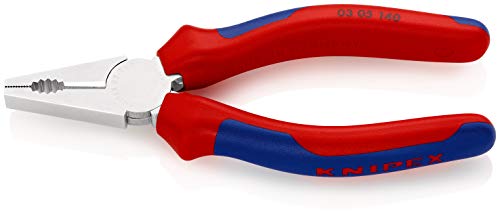 KNIPEX Kombizange 140 mm verchromt mit comfort-griffen für besseren grip