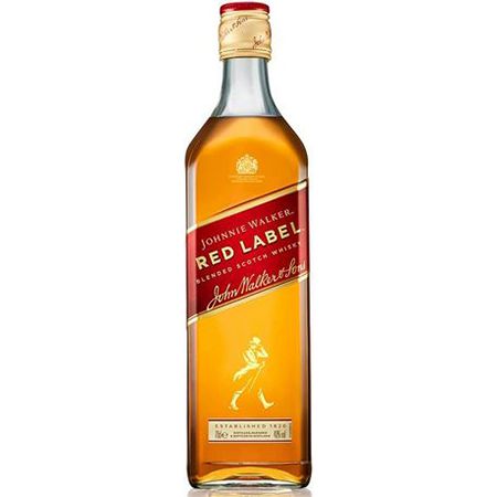 johnnie walker red label blended scotch whisky 40% ab 11,39 euro