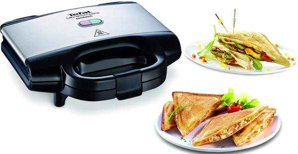 tefal sandwichmaker ultra compact sm1552 für 22,99 euro (statt 30 euro)