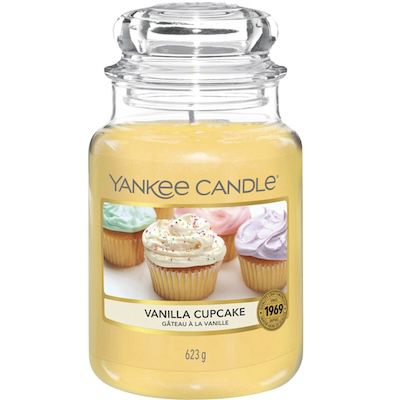 yankee candle vanilla cupcake duftkerze mittelgroß im glas 18,99 statt 24