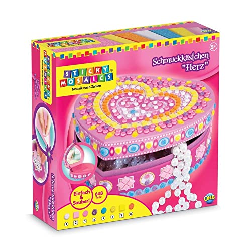 sticky mosaics herz box, vento 620104