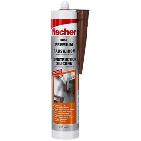 fischer bausilikon braun 310ml für innen und außen, 8 (statt 15)