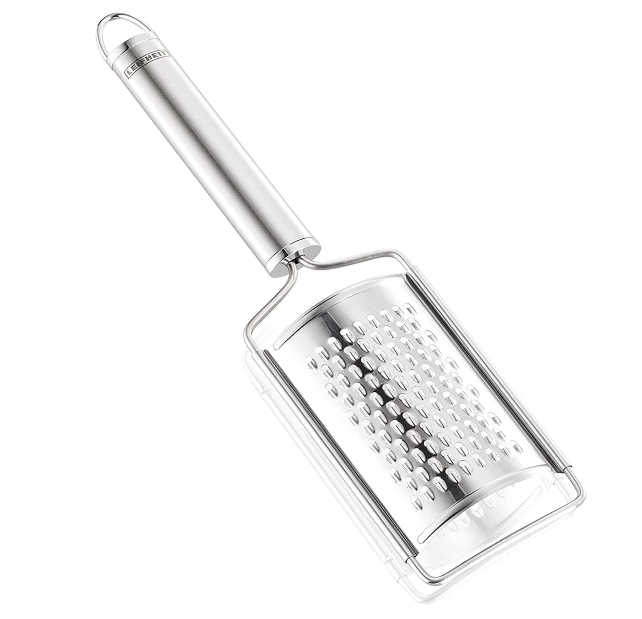 leifheit muskatreibe edelstahl zester parmesan reibe ingwer reibe sterling-serie