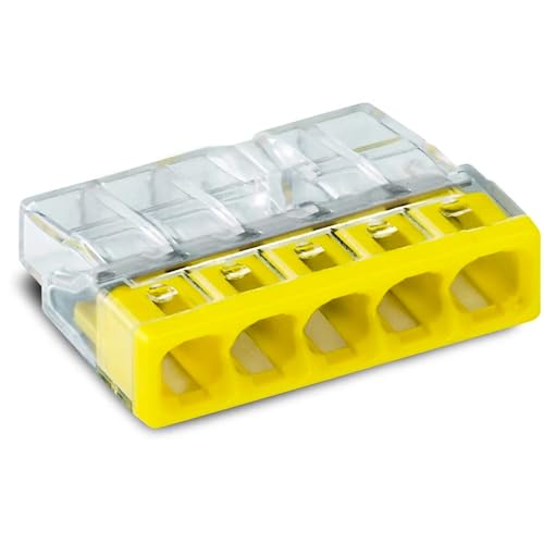 wago verbindungsklemmen 2273-205 100 stk 5 leiter bis 2,5 mm kompakt klemme