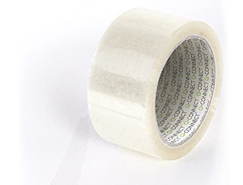 q-connect klebeband 50 mm x 66 m hohe haftkraft wirtschaftliche verpackung 6er packung