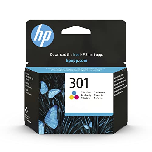 hp 301 tintenpatrone, tri-color, kompatibel mit druckern von hp