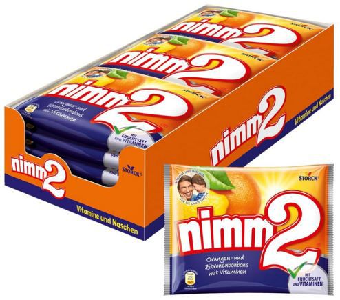 nimm2 Bonbons 15er Pack mit Fruchtsaft und Vitaminen für 9,41 Euro