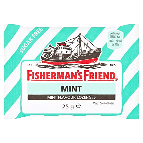 fisherman's friend mint bonbons, zuckerfrei, vegan, 24er Vorratsbox, 600g