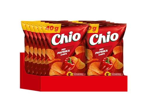 chio chips red paprika 12er pack 12 x 40 g