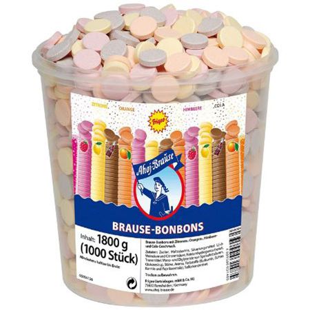 ahoj-brause bonbons 1,8 kg frigeo 1.000 stück günstig kaufen 6,64