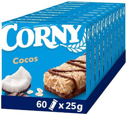 corny classic cocos müsliriegel 60 x 25g für 15,21 statt 18