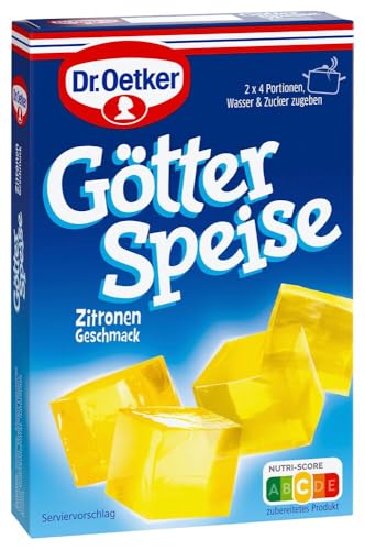 Götterspeise Zitronen-Geschmack, 12er Pack (12 x 500 ml)