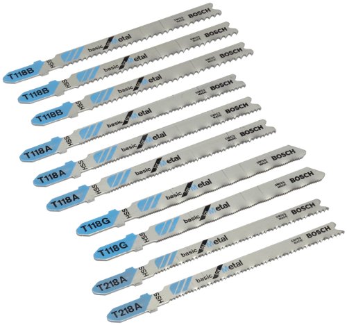 bosch stichsägeblätter für metall, 10 stück