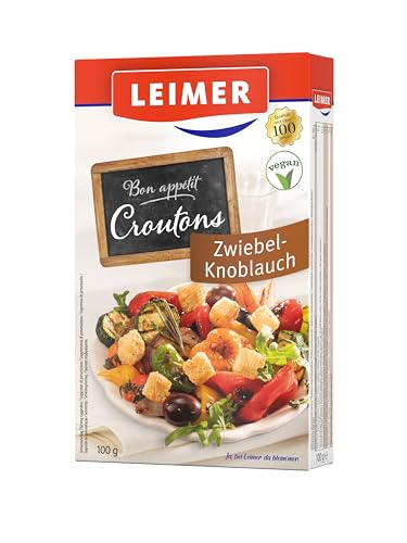 LEIMER Croutons Zwiebel Knoblauch 100g
