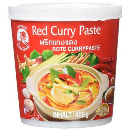 cock currypaste rot 400g mittelscharf 3,82 statt 7