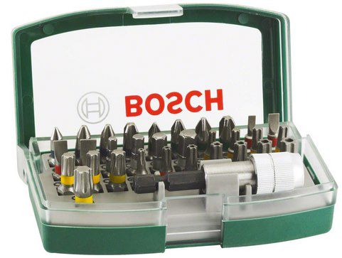 bosch schrauberbit-set 32 tlg für 6,79 euro statt 12 euro