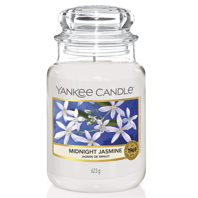 yankee candle duftkerze midnight jasmine groß im glas für 18,99 statt 23