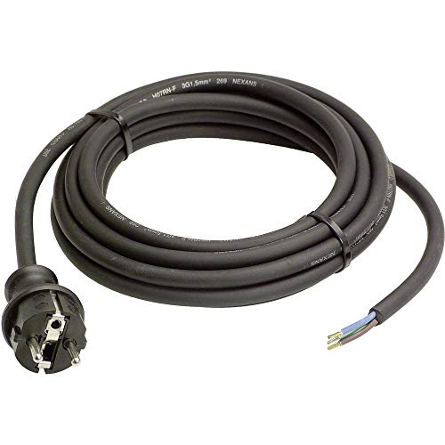 as - schwabe 60379 verbindungskabel 4.5 m h07rn-f 3g1.5 schwarz ip44 baustelle