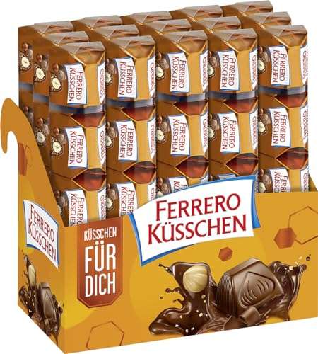 ferrero küsschen klassik - geröstete haselnüsse in feiner schokolade, 15x5 stück