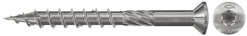 fischer terrassenschraube 5,0 x 60 mm edelstahl a2 torx 150 stück