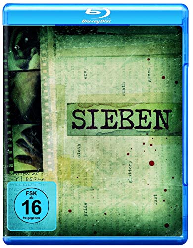 Sieben Blu-ray mit morgan freeman, brad pitt, kevin spacey