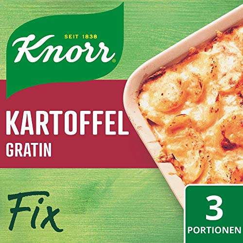 knorr fix kartoffelgratin gewürzmischung, 3 portionen, natürliche zutaten