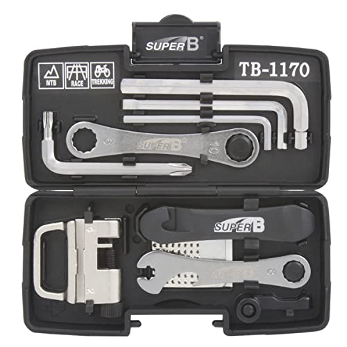 fahrradwerkzeugset superB TB-1170, 24-teilig, koffer mit inbus und torx